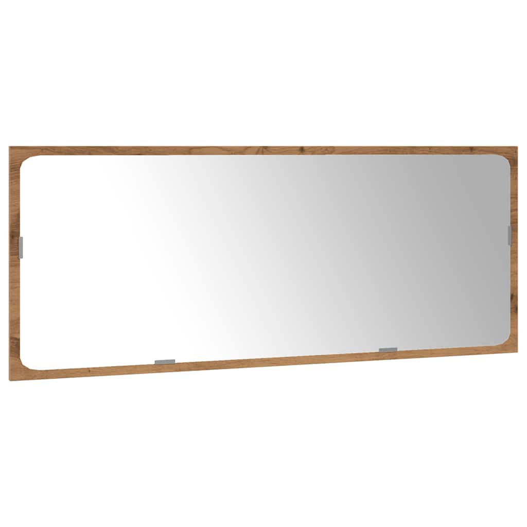 Set Mobili da Bagno 3 pz Rovere Artigianale Legno Multistrato