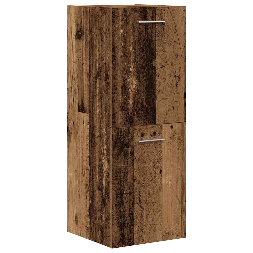 Set Mobili da Bagno 3 pz Legno Antico in Legno Multistrato 3328593