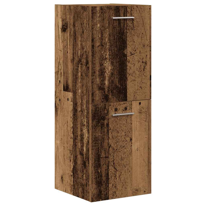 Set Mobili da Bagno 3 pz Legno Antico in Legno Multistrato 3328593