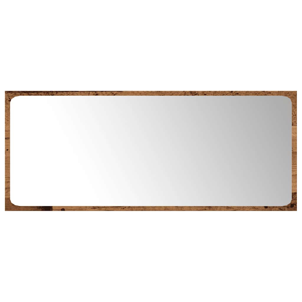 Set Mobili da Bagno 5 pz Legno Antico in Legno Multistrato