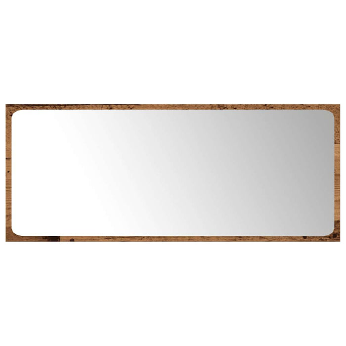 Set Mobili da Bagno 5 pz Legno Antico in Legno Multistrato