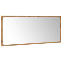 vidaXL Set Mobili da Bagno 5 pz Rovere Artigianale Legno Multistrato