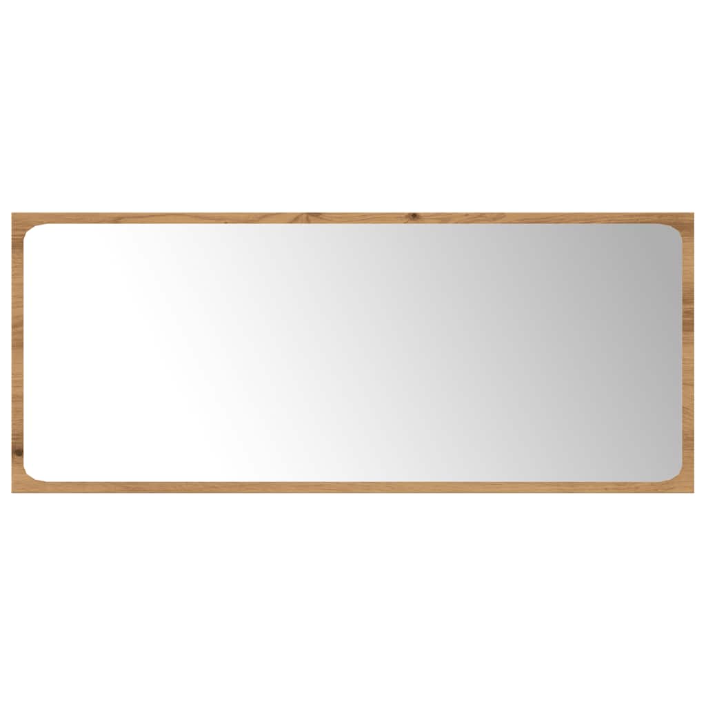 Set Mobili da Bagno 5 pz Rovere Artigianale Legno Multistrato 3328598