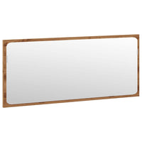 Set Mobili da Bagno 4 pz Rovere Artigianale Legno Multistrato 3328602