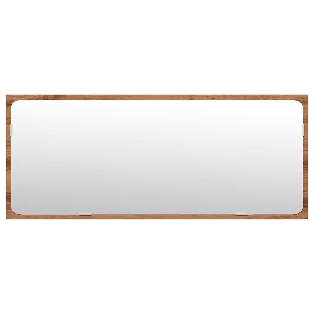 Set Mobili da Bagno 4 pz Rovere Artigianale Legno Multistrato 3328602