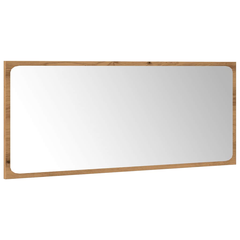 Set Mobili da Bagno 5 pz Rovere Artigianale Legno Multistrato