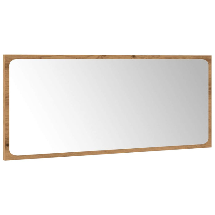 Set Mobili da Bagno 5 pz Rovere Artigianale Legno Multistrato