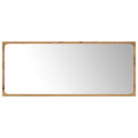 Set Mobili da Bagno 5 pz Rovere Artigianale Legno Multistrato