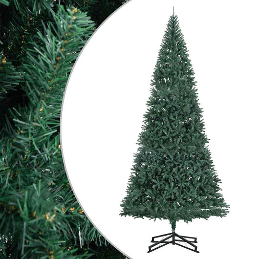 Albero di Natale Artificiale con Base Verde 500 cm PVC