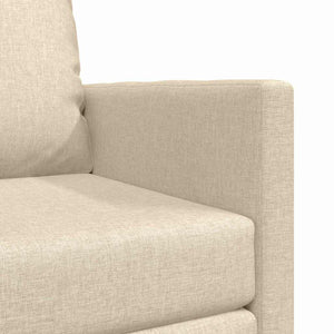 Divano letto-Sofa Letto-Daybed Crema 74 x 77 x 81 cm Tessuto