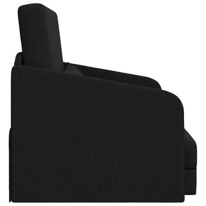 Divano letto Nero 65 x 80 x 83 cm Tessuto 4106639