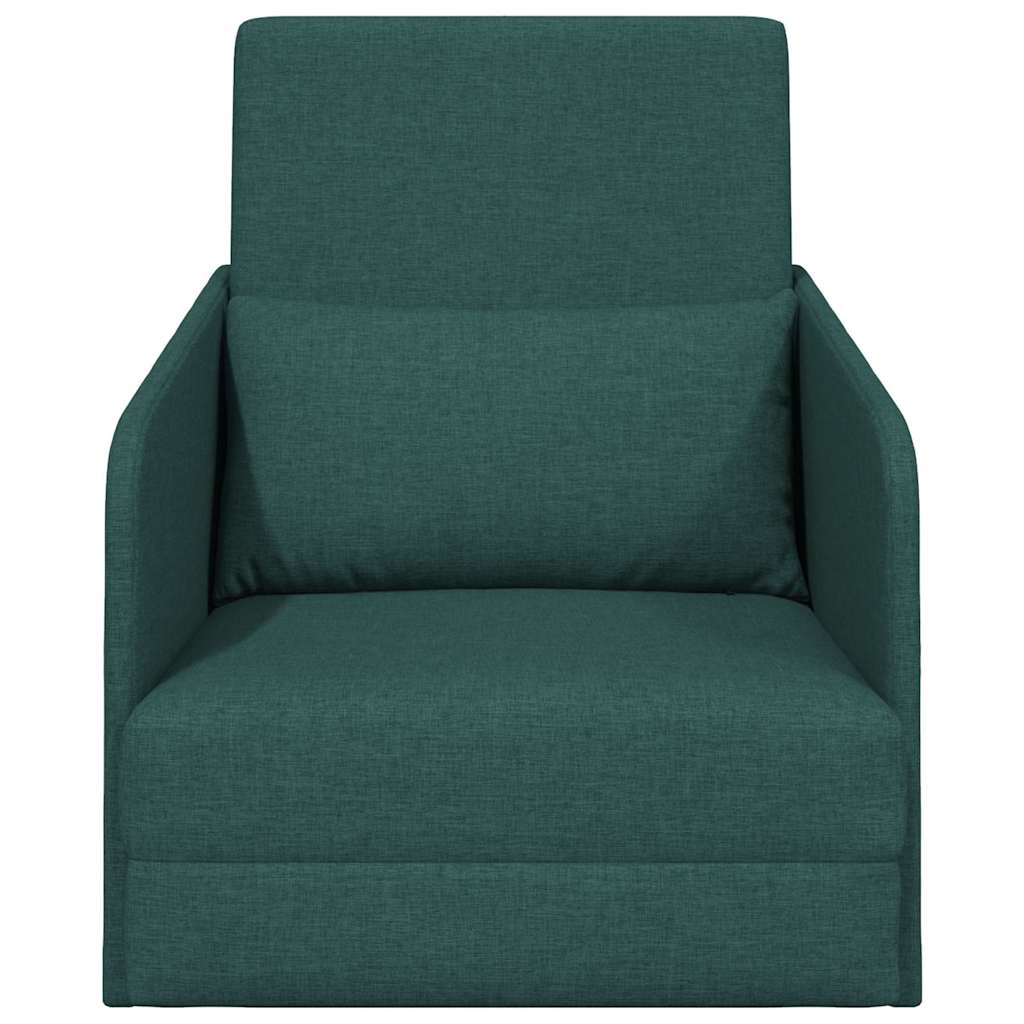 Divano letto Verde scuro 65 x 80 x 83 cm Tessuto 4106641