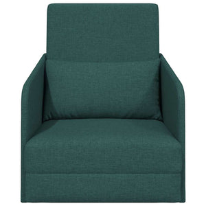 Divano letto Verde scuro 65 x 80 x 83 cm Tessuto 4106641
