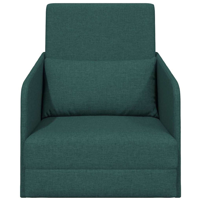 Divano letto Verde scuro 65 x 80 x 83 cm Tessuto 4106641