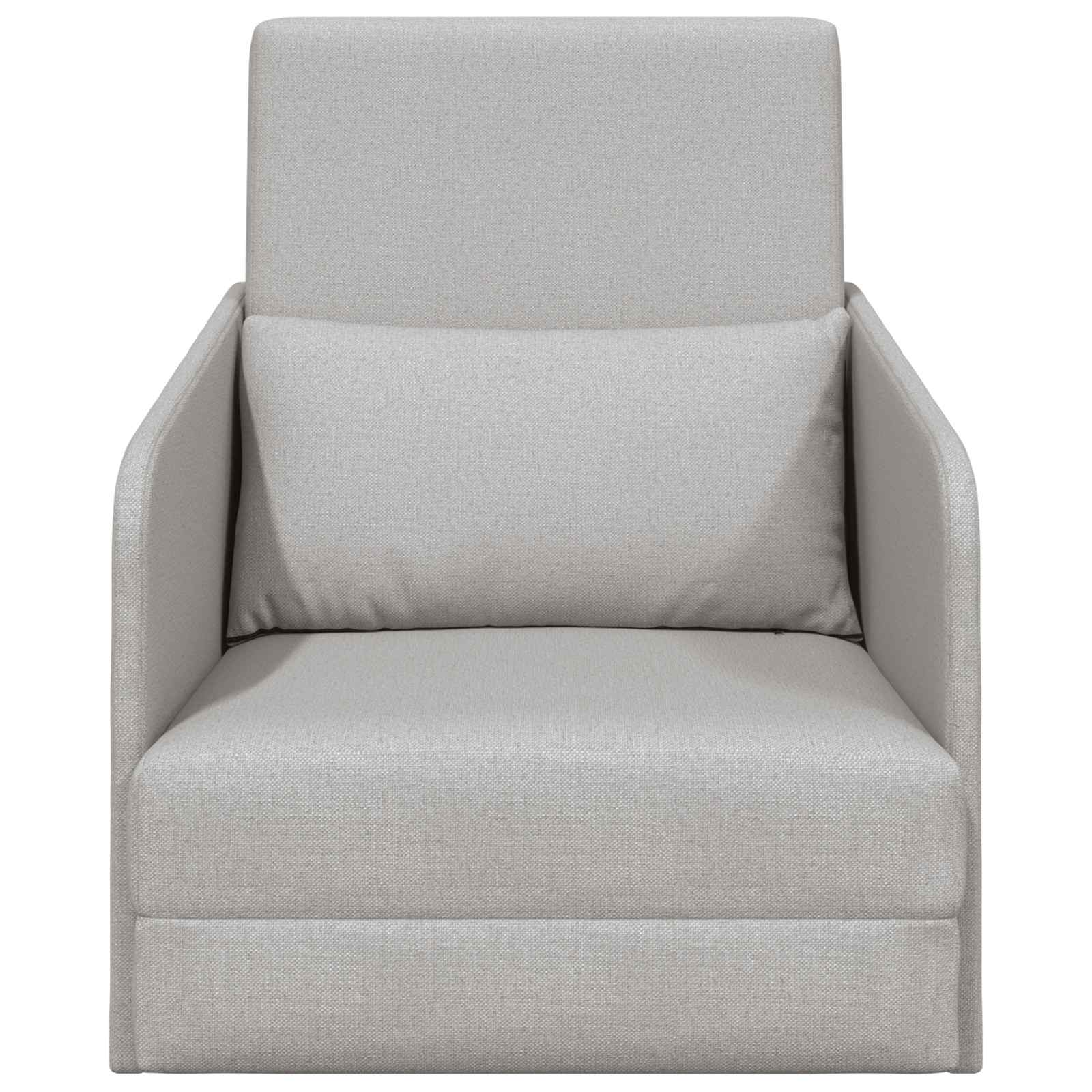 Divano letto Grigio Nuvola 65 x 80 x 83 cm Tessuto 4106646