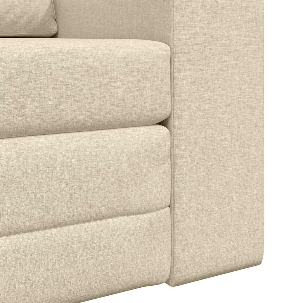 Divano letto-Sofa Letto-Daybed Crema 98 x 71 x 83 cm Tessuto