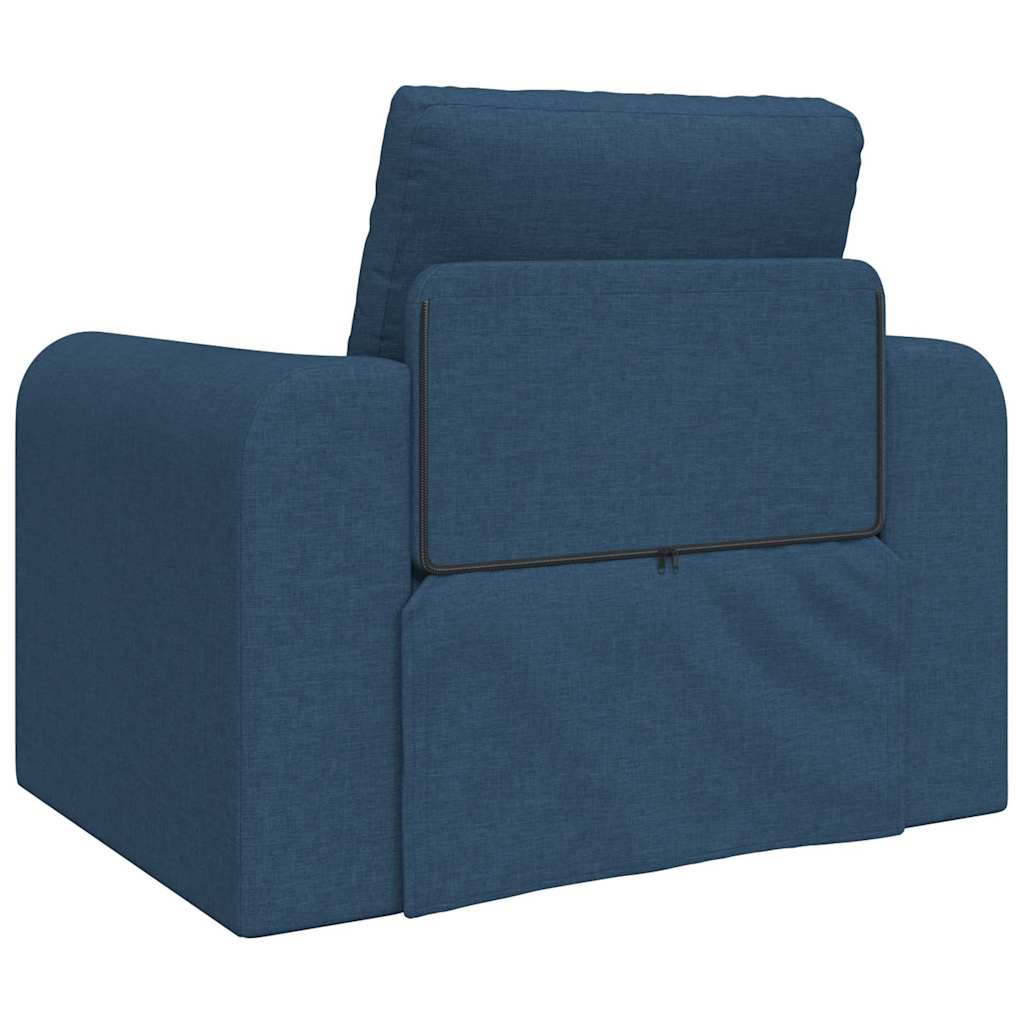 Divano Letto-Sofa Letto-Daybed Blu 98 x 71 x 83 cm Tessuto