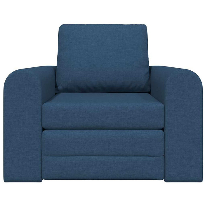 Divano Letto-Sofa Letto-Daybed Blu 98 x 71 x 83 cm Tessuto