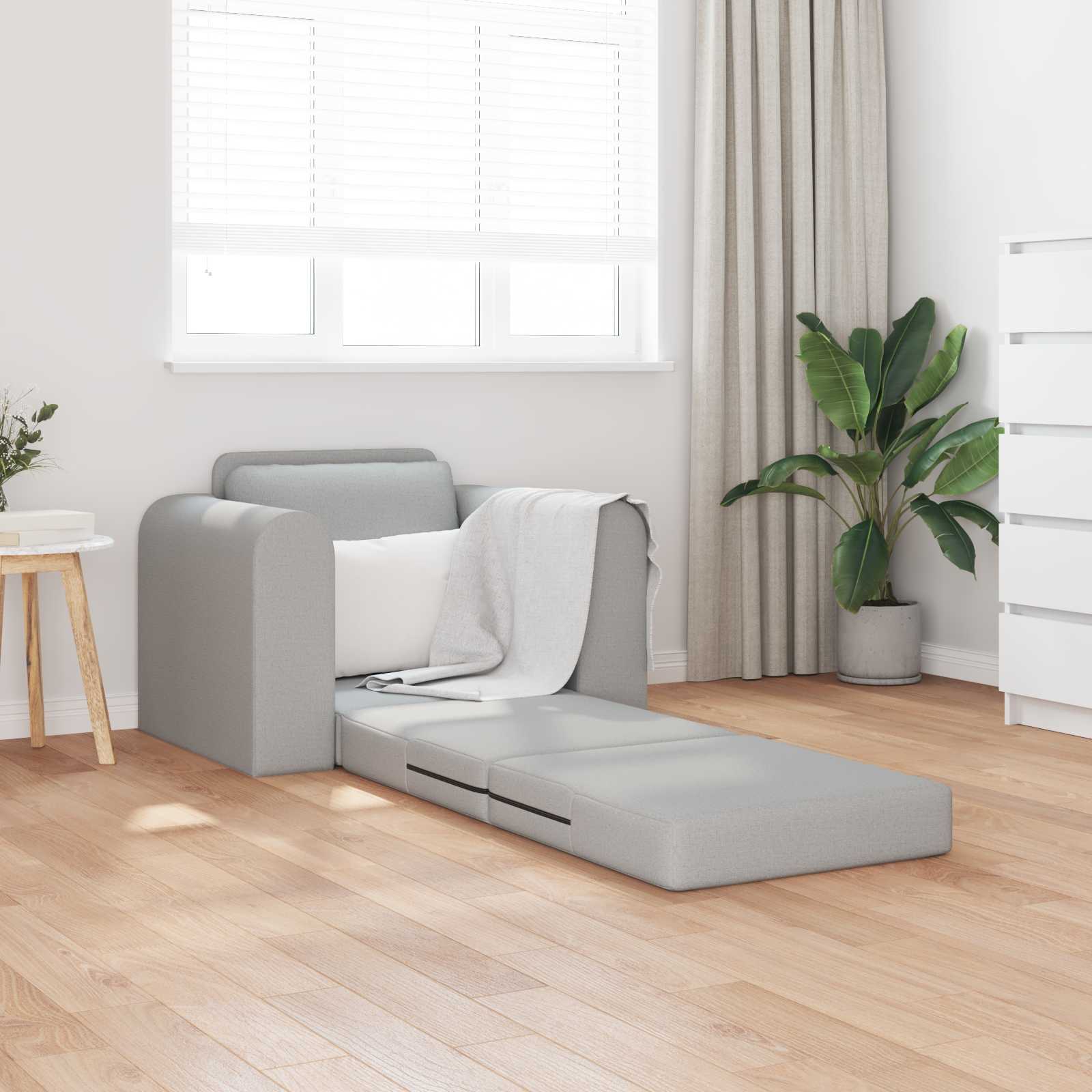 Divano letto Grigio Nuvola 98 x 71 x 83 cm Tessuto 4106664