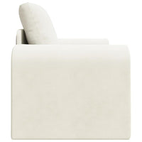 Divano letto-Sofa Letto-Daybed Crema 98 x 71 x 83 cm Velluto