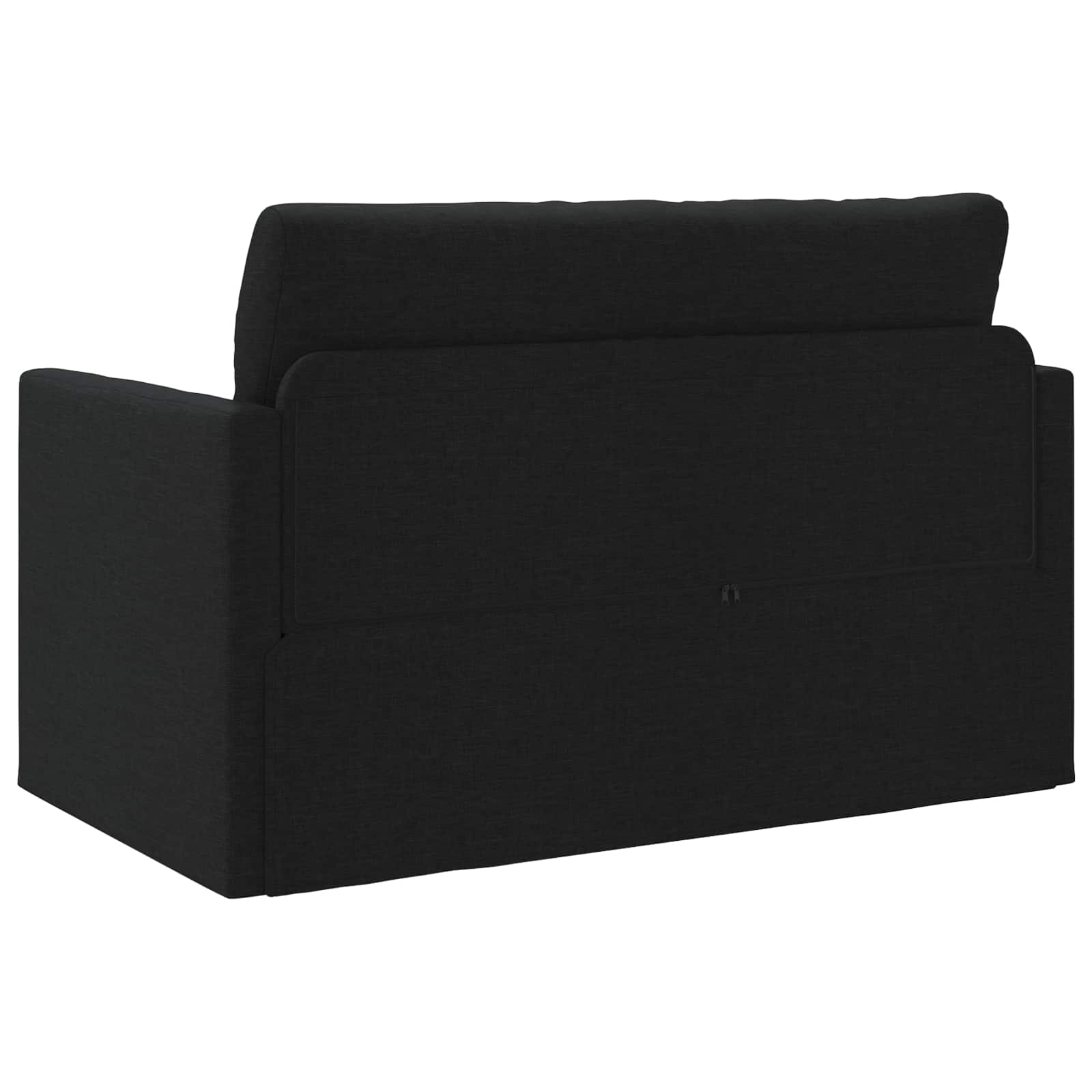 Divano letto 110cm Nero Tessuto 4106693