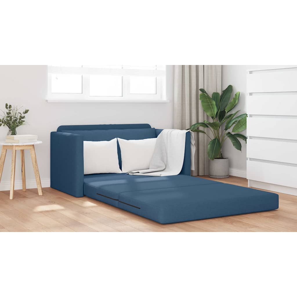 Divano letto Blu 124 x 71 x 78 cm Tessuto 4106698