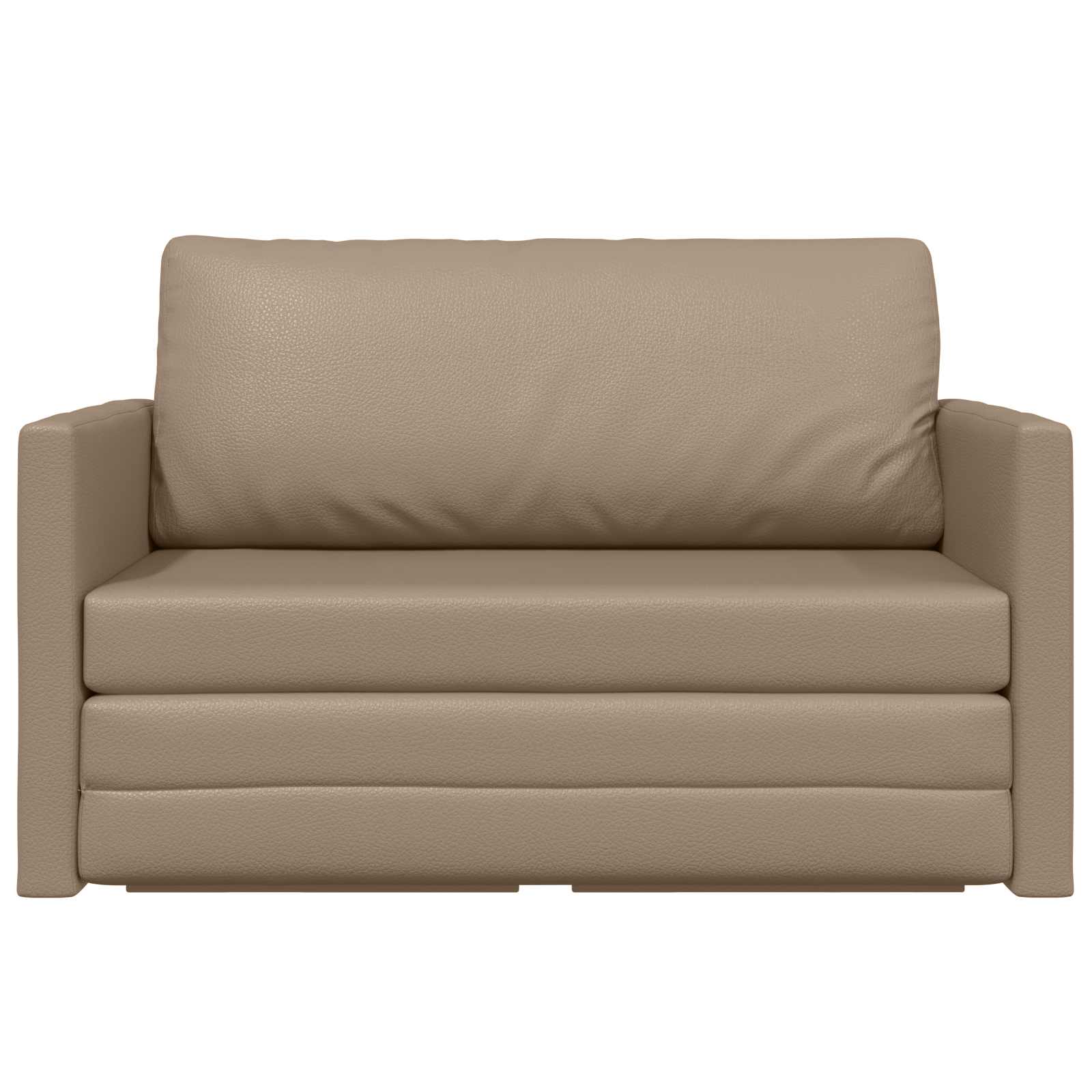 Divano letto Cappuccino 124 x 71 x 78 cm Velluto 4106712