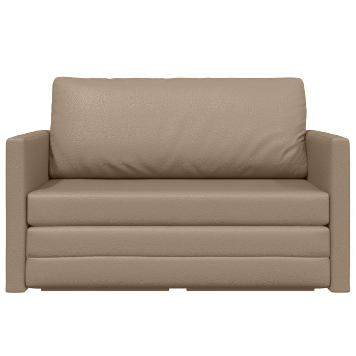 Divano letto Cappuccino 124 x 71 x 78 cm Velluto 4106712