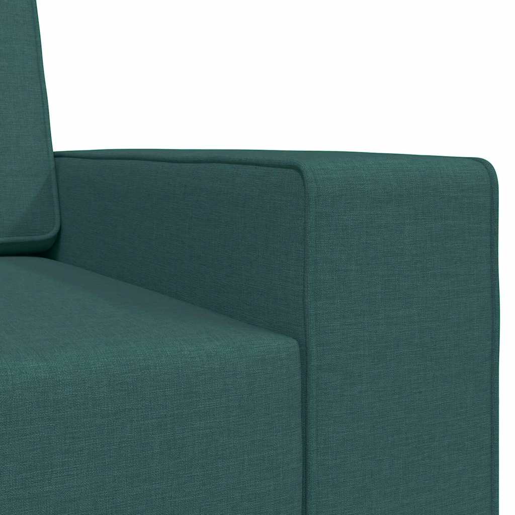 Divano Letto Pavimento 2-in-1 Verde Scuro 245x150x60.5 cm Tessuto 4106719
