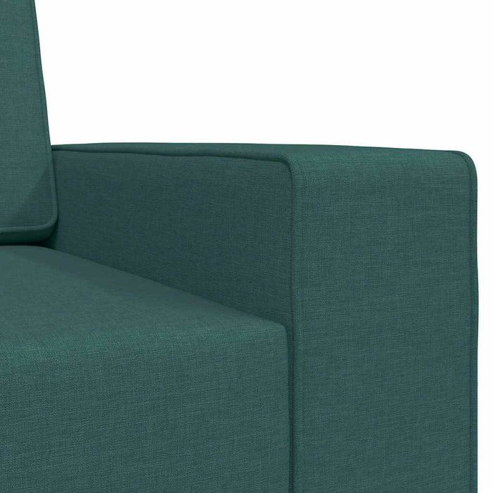 Divano Letto Pavimento 2-in-1 Verde Scuro 245x150x60.5 cm Tessuto 4106719