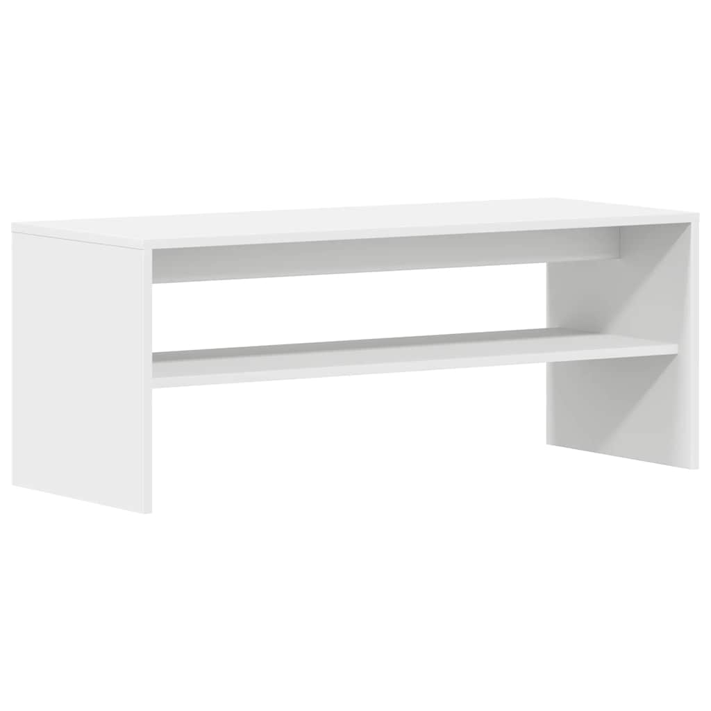 Mobile Porta TV-Mobile per TV-Credenza TV Bianco 100x40x40 cm in Legno Multistrato