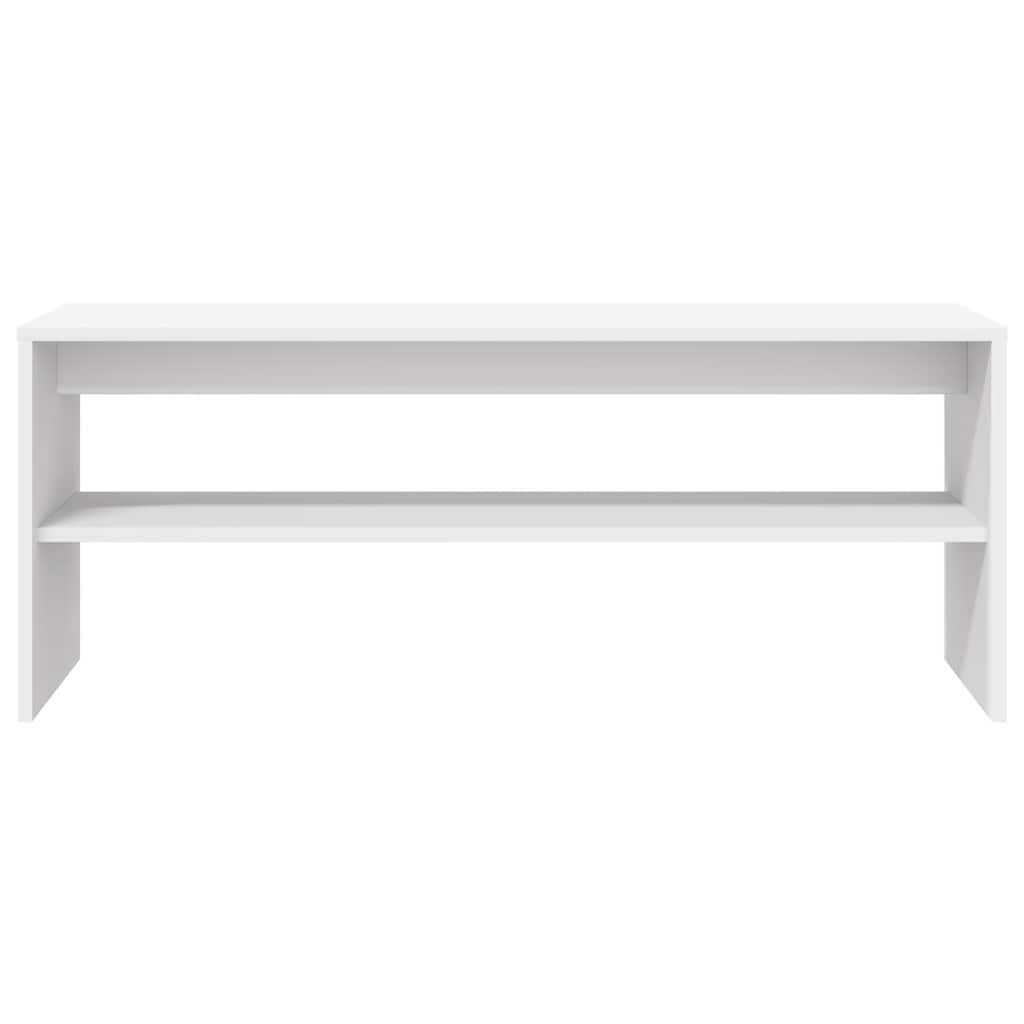 Mobile Porta TV-Mobile per TV-Credenza TV Bianco 100x40x40 cm in Legno Multistrato