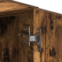 Mobile Lavatrice Rovere Fumo 64x24x190 cm Legno Multistrato 859131