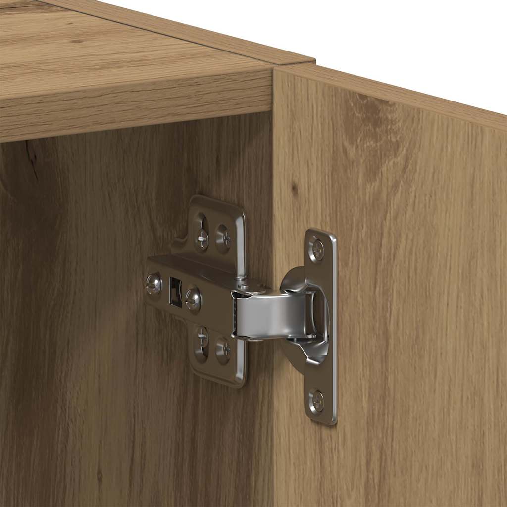 Mobile Lavatrice Rovere Artigianale 64x24x190 cm in Truciolato 859135