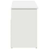 Scarpiera Bianca 102x30,5x45 cm in Legno Multistrato 859136