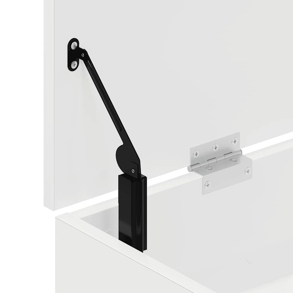 Scarpiera Bianca 102x30,5x45 cm in Legno Multistrato