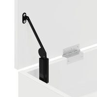 Scarpiera Bianca 102x30,5x45 cm in Legno Multistrato