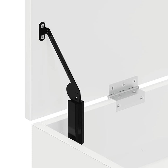 Scarpiera Bianca 102x30,5x45 cm in Legno Multistrato 859136