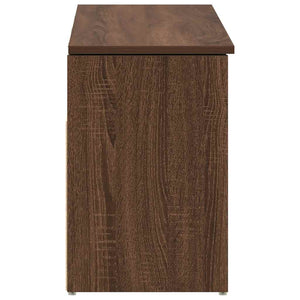 Scarpiera Rovere Marrone 102x30,5x45 cm in Legno Multistrato 859142