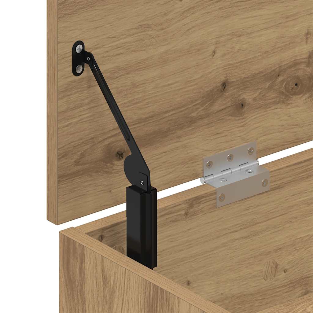 vidaXL Scarpiera Rovere Artigianale 102x30,5x45 cm Legno Multistrato