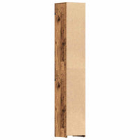 Mobile da Bagno Legno Antico 30x30x183,5 cm in Legno tecnico 859393