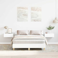 Giroletto senza Materasso-Struttura Letto Bianco 120x200 cm Legno Multistrato