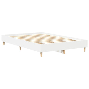 Giroletto senza Materasso Bianco 120x190cm in Legno Multistrato 861075