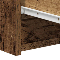 vidaXL Credenza Legno Antico 60x35x98,5 cm in Legno Multistrato