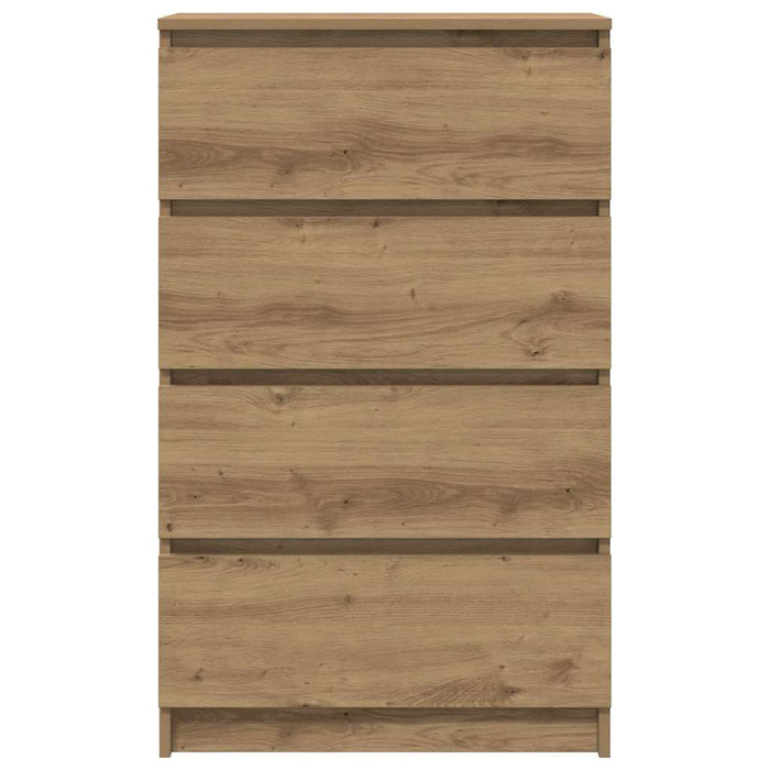 vidaXL Credenza Rovere Artigianale 60x35x98,5 cm in Legno Multistrato