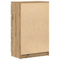 vidaXL Credenza Rovere Artigianale 60x35x98,5 cm in Legno Multistrato