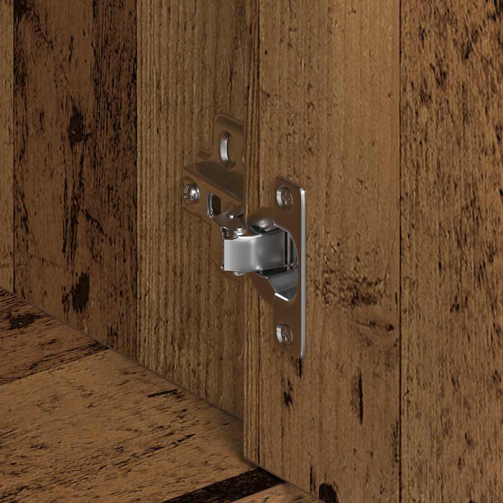 vidaXL Credenza Legno Antico 88x30x70 cm in Legno Multistrato