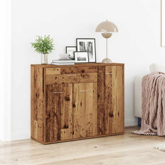 vidaXL Credenza Legno Antico 88x30x70 cm in Legno Multistrato