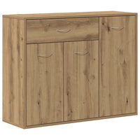 vidaXL Credenza Rovere Artigianale 88x30x70 cm in Legno Multistrato