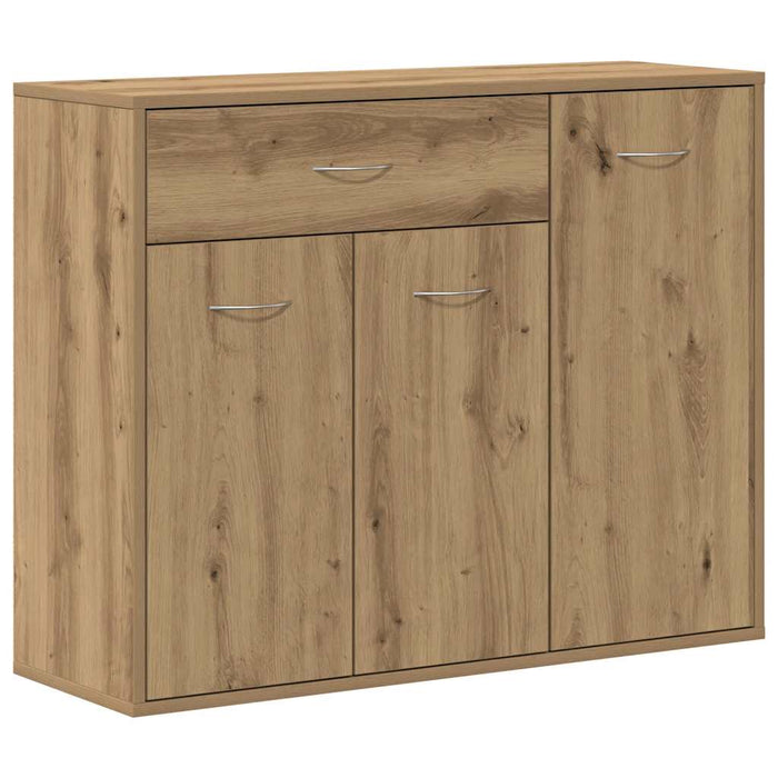 vidaXL Credenza Rovere Artigianale 88x30x70 cm in Legno Multistrato